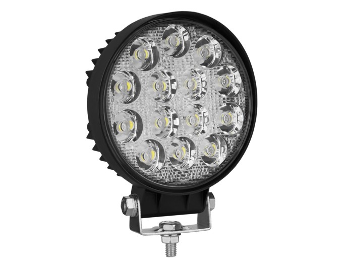 Фара світлодіодна Brevia Epistar white Flood 10-30V, 42W (14x3W), 2800Lm, 1шт, ціна: 574 грн.