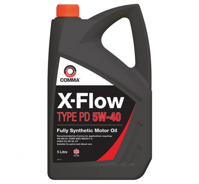 Моторне масло Comma X-Flow Type PD 5W-40 5л, ціна: 2 295 грн.