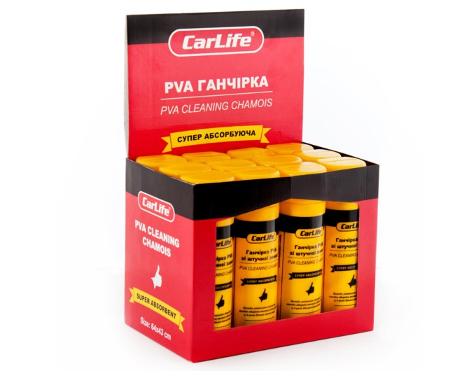 Ганчірка PVA CarLife 64x43см в тубі, ціна: 160 грн.