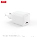 Сетевое зарядное устройство XO L146 PD20W Single USB-C + Lightning cable белый, цена: 249 грн.