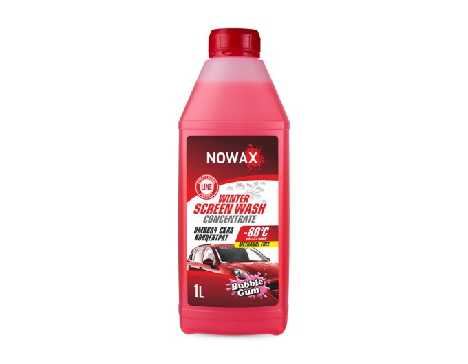 Омивач скла Nowax -80°C зимовий Bubble Gum концентрат 1л, ціна: 180 грн.