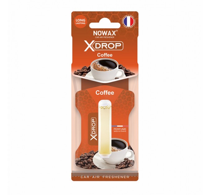 Ароматизатор целюлозний з капсулою Nowax серія X Drop - Coffee, ціна: 63 грн.