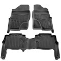 Nissan Navara (D40) (2005-...) (ПРАВЕ КЕРМО) комплект 3D ковриков с 3 штук (Stingray), цена: 1 870 грн.