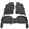 Nissan Navara (D40) (2005-...) (ПРАВЕ КЕРМО) комплект 3D ковриков с 3 штук (Stingray), цена: 1 700 грн.