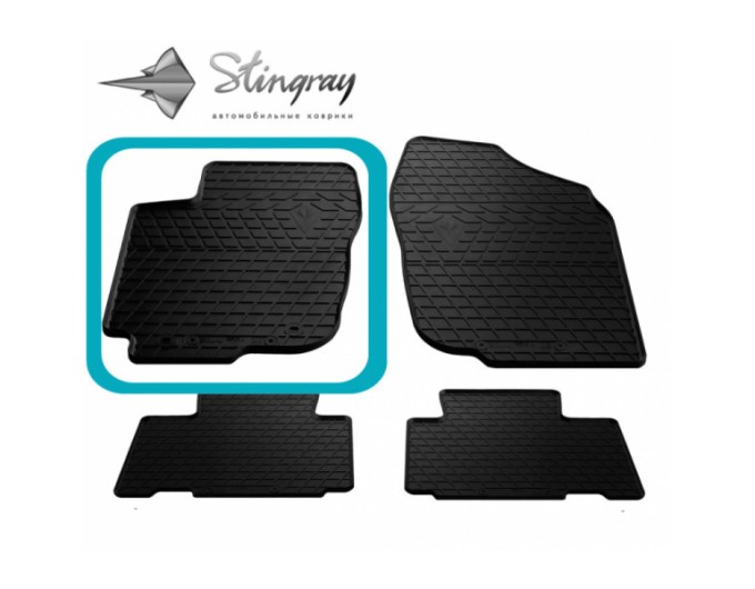 Toyota RAV 4 (XA40) (2013-2018) коврик передний левый (Stingray), цена: 836 грн.