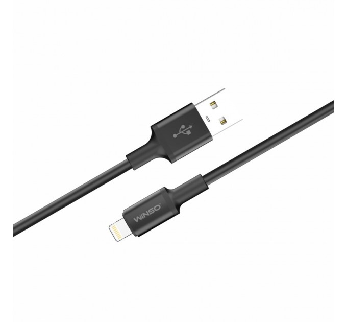 Кабель Winso Pro USB to Lightning TPE 1,2м черный, цена: 91 грн.