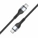 Кабель Winso Pro Type-C to Type-C 60W TPE+плетение 1м черный, цена: 119 грн.