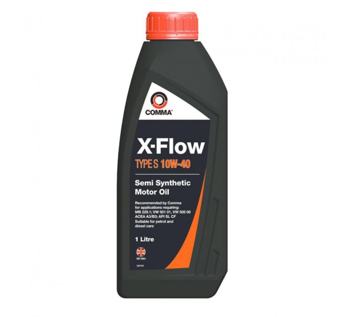 Моторне масло Comma X-Flow Type S 10W-40 1л, ціна: 346 грн.