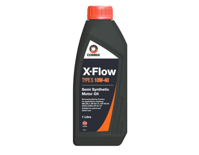 Моторное масло Comma X-Flow Type S 10W-40 1л, цена: 356 грн.