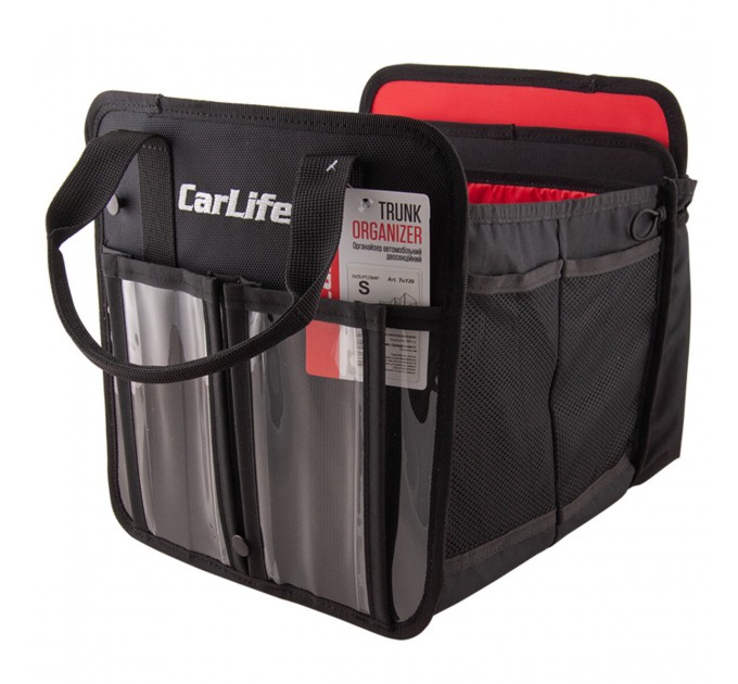 Сумка органайзер CarLife (трансформер) S 52х26х28см Тк. PVC 1680 D чорна, ціна: 1 226 грн.