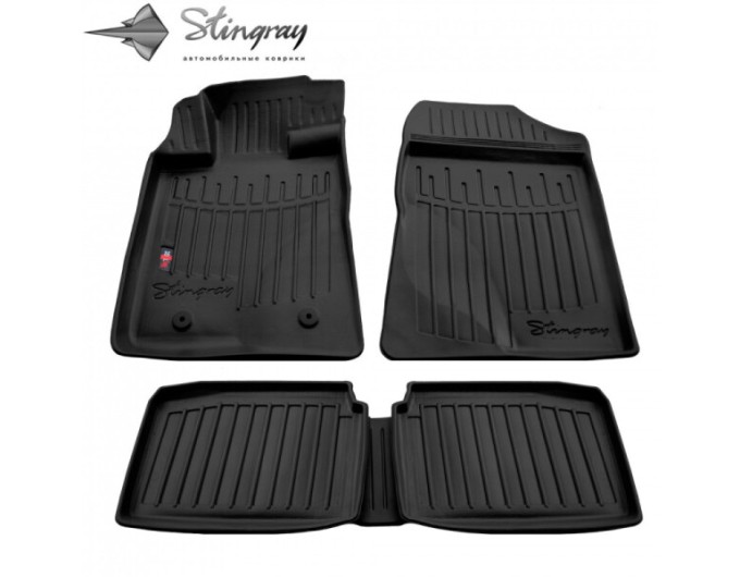 Toyota Avensis (T25) (2003-2009) комплект 3D ковриков с 5 штук (Stingray), цена: 1 870 грн.