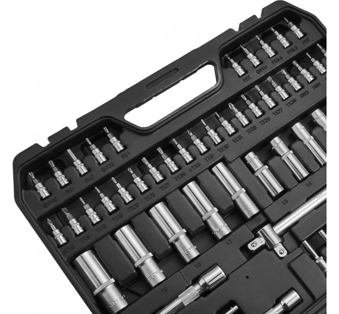 Профессиональный набор инструментов в кейсе Winso Pro 1/2", 1/4", 3/8" 72T, CR-V, 150ед., цена: 5 140 грн.