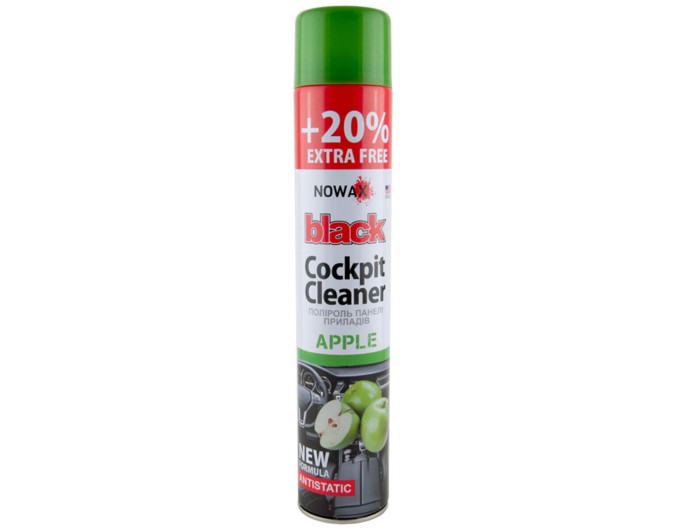 Полироль для панели приборов Nowax Cockpit Cleaner Spray Яблоко, 750мл, цена: 269 грн.