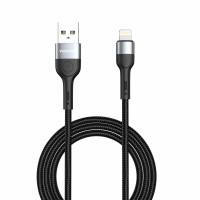Кабель Winso Pro USB to Lightning TPE+плетение 1м черный