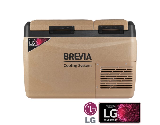 Холодильник автомобильный Brevia 31л (компрессор LG) двухкамерный 23335, цена: 15 299 грн.