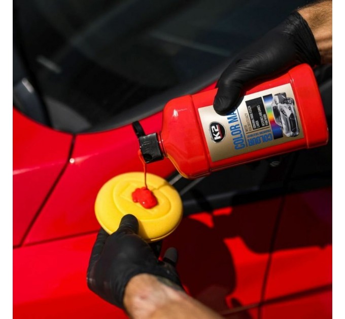 Полироль для кузова K2 Color Max восковый красный 500мл, цена: 200 грн.