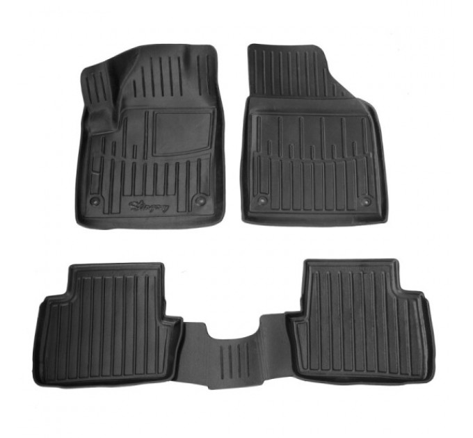 Dodge Dart (2012-2016) комплект 3D килимків з 4 штук (Stingray), ціна: 1 870 грн.