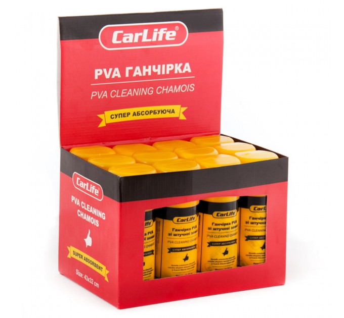 Тряпка PVA в тубе CarLife, 43x32см, цена: 72 грн.