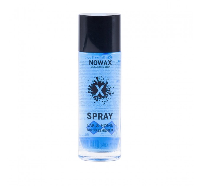 Ароматизатор Nowax X Spray Sport, 50ml у вигляді спрею, ціна: 136 грн.