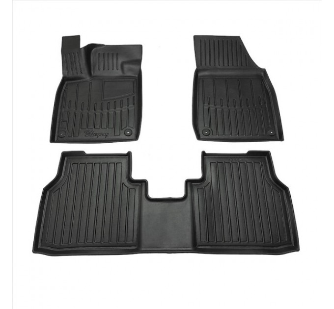 Skoda Elroq (2025-...) комплект 3D килимків з 4 штук (Stingray), ціна: 1 870 грн.