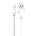 Кабель XO USB to Micro USB 2,1А 1м білий, ціна: 79 грн.