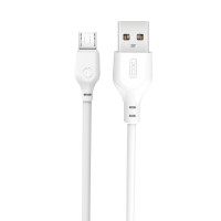 Кабель XO USB to Micro USB 2,1А 1м белый