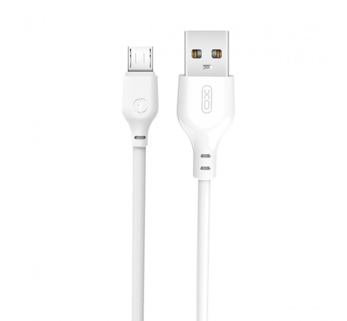 Кабель XO USB to Micro USB 2,1А 1м белый, цена: 49 грн.