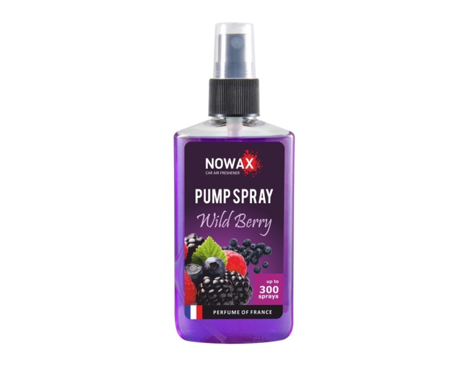 Ароматизатор Nowax Pump Spray Wild Berry, 75ml в виде спрея, цена: 103 грн.