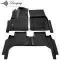Toyota Land Cruiser 300 (2021-...) комплект 3D килимків з 5 штук (Stingray), ціна: 1 870 грн.