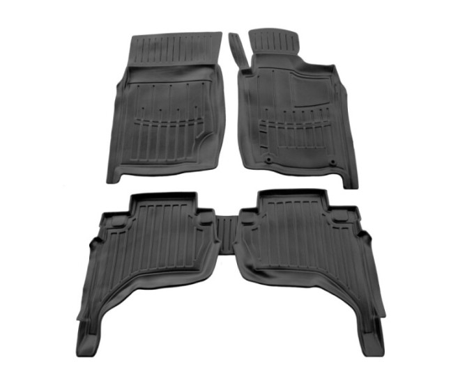Mitsubishi L200 (KAOT) (2006-2015) ПРАВЫЙ РУЛЬ комплект ковриков с 5 штук (Stingray), цена: 1 870 грн.