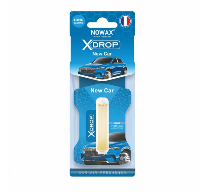Ароматизатор целюлозний з капсулою Nowax серія X Drop - New Car, ціна: 63 грн.