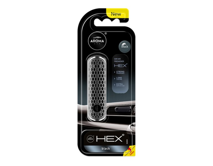 Ароматизатор на дефлектор Aroma Car Hex 13g - Black жидкий, цена: 164 грн.