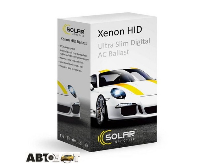 Блок розжига SOLAR Ultra Slim AC Ballast 35W 12/24V KET 1550, цена: 924 грн.