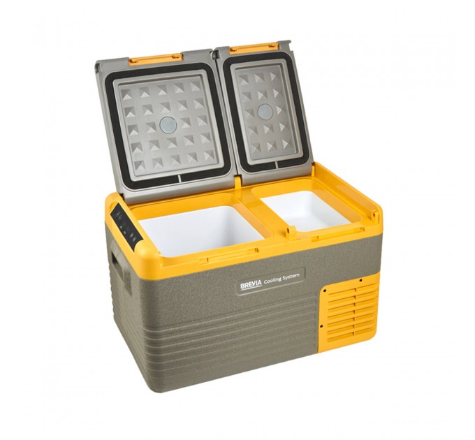 Холодильник автомобильный Brevia 25л (компрессор LG) двухкамерный 22545, цена: 13 599 грн.