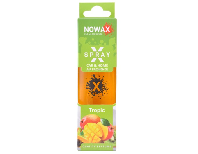 Ароматизатор Nowax X Spray Tropic в коробці, ціна: 140 грн.