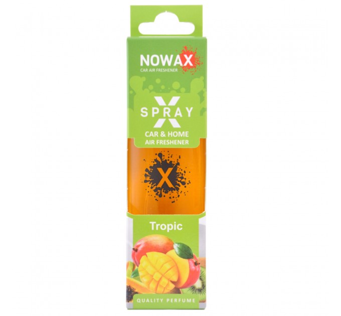 Ароматизатор Nowax X Spray Tropic в коробці, ціна: 140 грн.