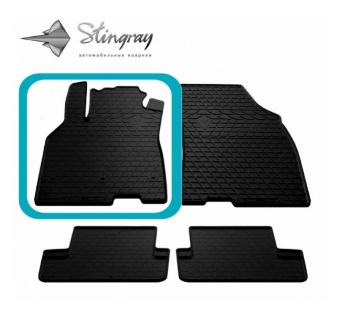 Renault Fluence (2009-2015) килимок передній лівий (Stingray), ціна: 892 грн.