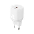 Сетевое зарядное устройство XO L144 PD20W 1USB-A+1USB-C белый, цена: 259 грн.