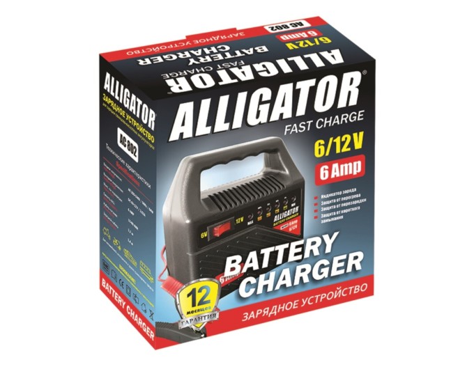 Зарядное устройство АКБ Alligator 6/12В 80А·час 6А, цена: 842 грн.