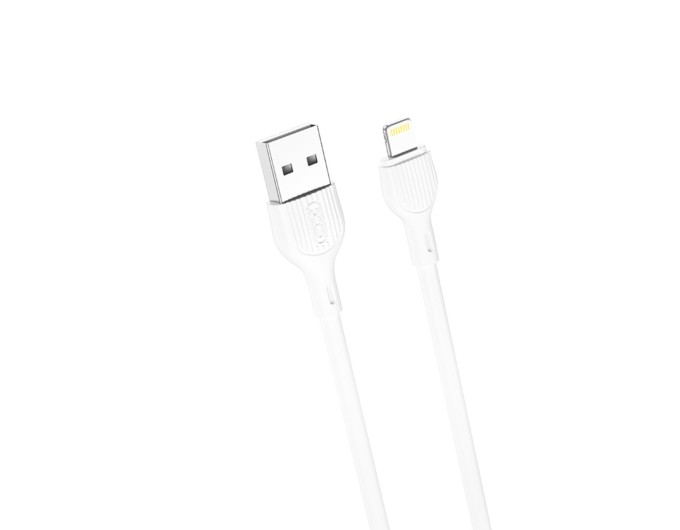 Кабель XO USB to Lightning 2,1А 2м білий, ціна: 59 грн.
