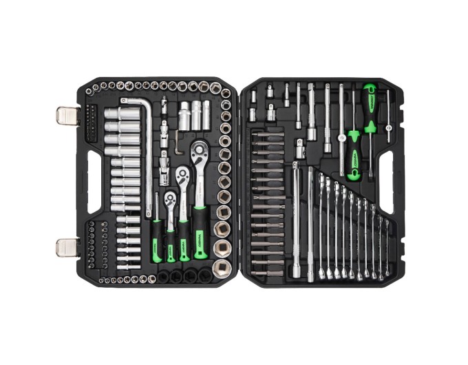 Профессиональный набор инструментов в кейсе Winso Pro 1/2", 1/4", 3/8" 72T, CR-V, 147ед., цена: 6 821 грн.