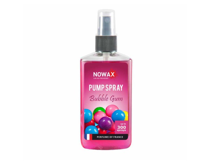 Автомобільний ароматизатор повітря Nowax PUMP SPRAY - Bubble Gum 75ml, ціна: 103 грн.