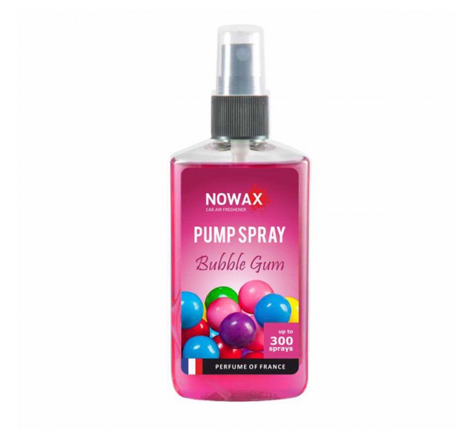Автомобільний ароматизатор повітря Nowax PUMP SPRAY - Bubble Gum 75ml, ціна: 103 грн.