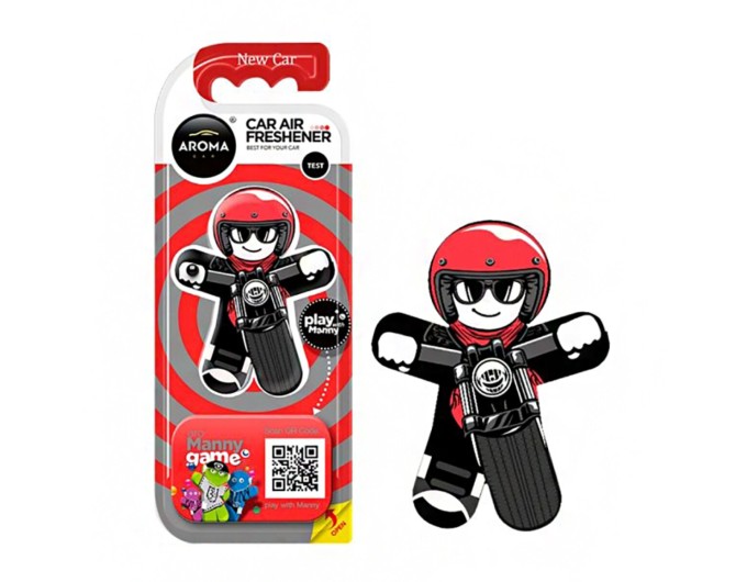 Ароматизатор Aroma Car Manny - Biker New Car, цена: 125 грн.