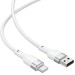 Кабель Brevia USB to Type-C 2,4A 1,2м, белый ZIP, цена: 131 грн.