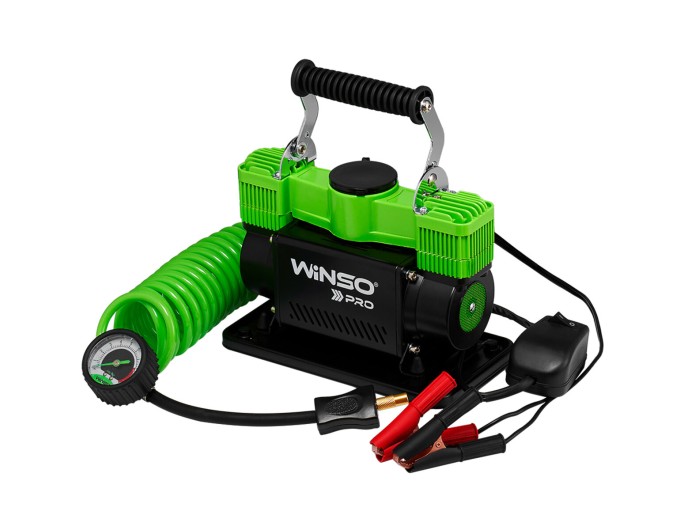 Компресор автомобільний Winso Pro Extreme 12В 10Атм 90л/хв із зажимами АКБ, ціна: 2 697 грн.