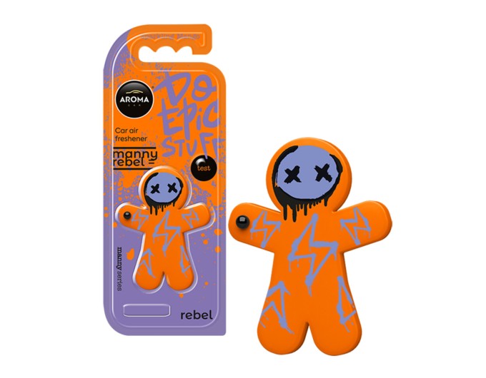 Ароматизатор Aroma Car Manny Rebel - Sparkling Mango сухой, цена: 125 грн.