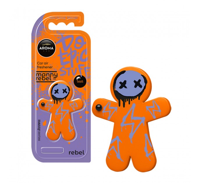 Ароматизатор Aroma Car Manny Rebel - Sparkling Mango сухой, цена: 125 грн.
