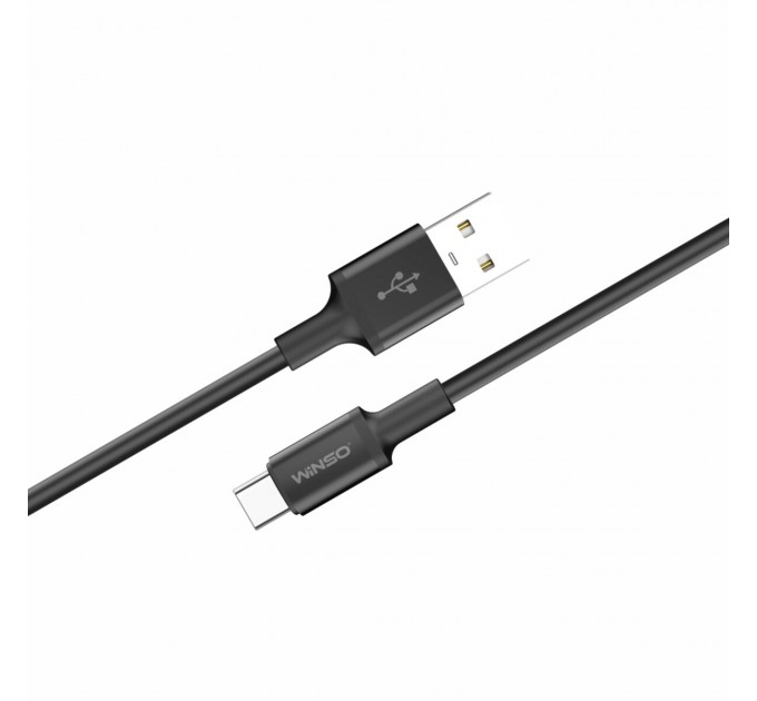 Кабель Winso Pro USB для Type-C TPE 1,2м черный, цена: 87 грн.