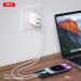 Сетевое зарядное устройство XO L117 PD45W/QC18W 2USB-C+1USB-A белый, цена: 499 грн.